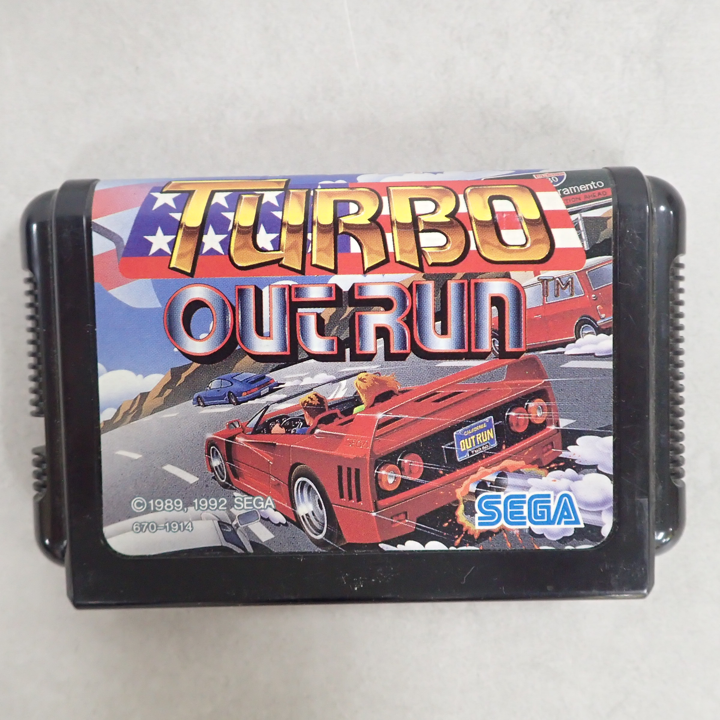 【中古ソフト】メガドライブ│ターボ アウトラン