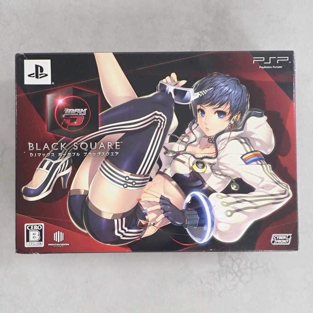【中古ソフト】PSP│DJマックス ポータブル ブラックスクエア