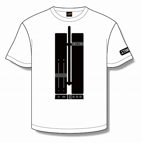 WAXON「X68000」Tシャツ（ホワイト)