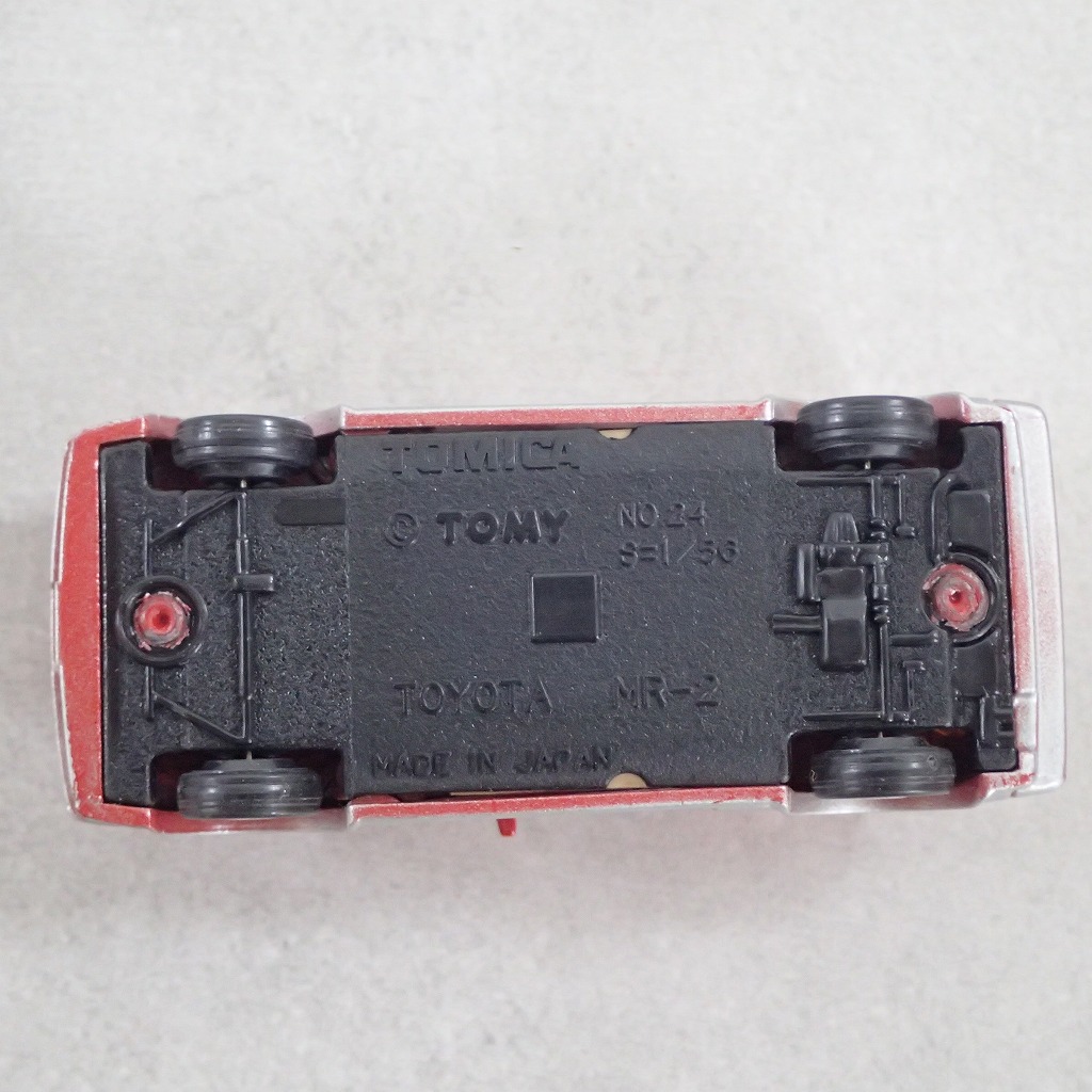BEEP ゲームグッズ通販 / トミカ 24 トヨタ MR2 プロトタイプ 赤 日本製