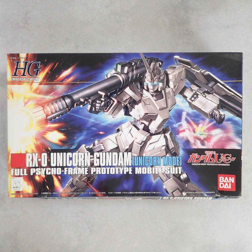HG 1/144 RX－0 ユニコーンガンダム (ユニコーンモード)