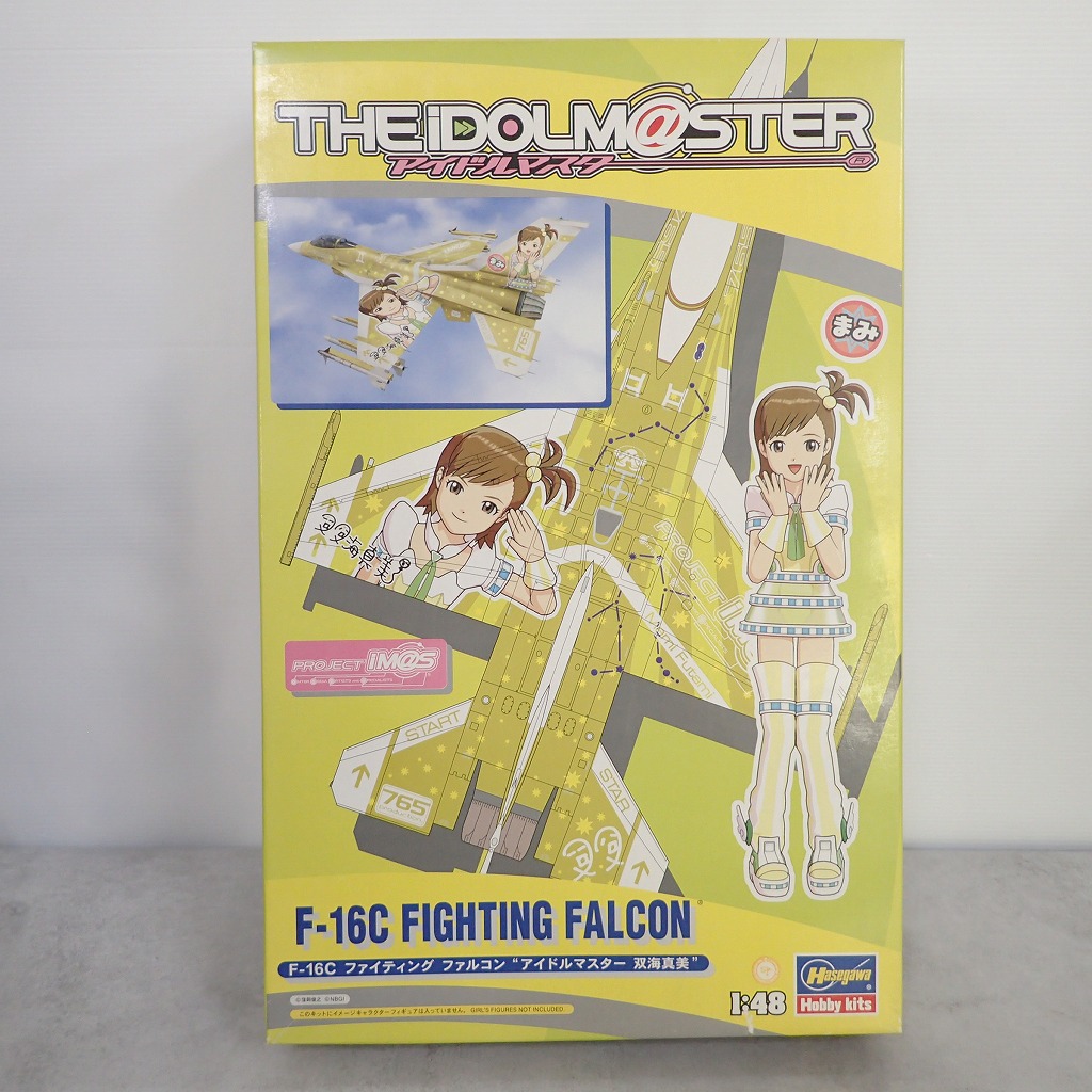 ハセガワ 1/48 F-16C ファイティングファルコン アイドルマスター 双海真美 【未開封】