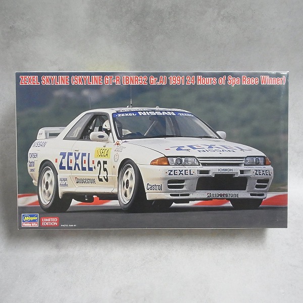 ハセガワ 1/24 ZEXEL スカイライン (スカイラインGT-R [BNR32 Gr.A仕様] 1991 スパ 24時間レースウィナー) 20565