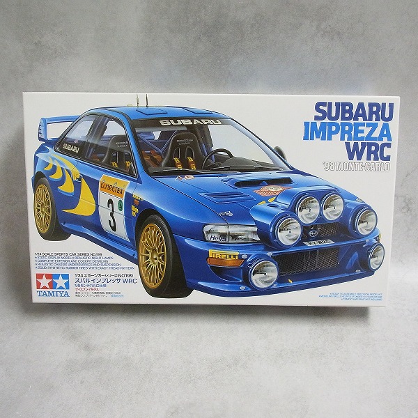 タミヤ 1/24 スバルインプレッサWRC '98モンテカルロ仕様 24199