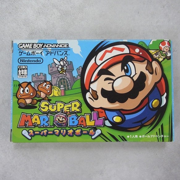 【中古ソフト】ゲームボーイアドバンス│スーパーマリオボール 箱付き