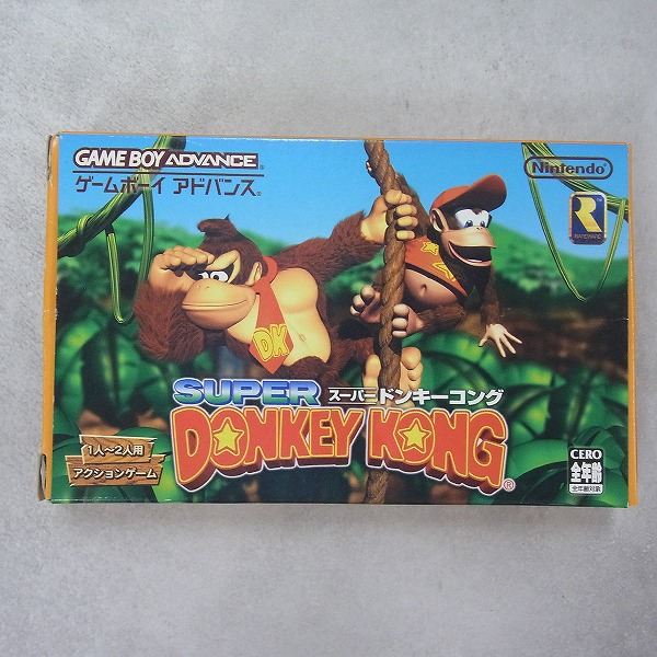 【中古ソフト】ゲームボーイアドバンス│スーパードンキーコング 箱付き