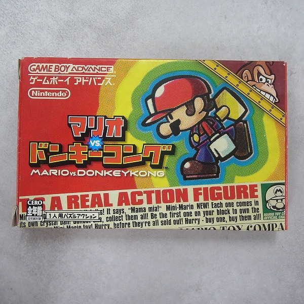 【中古ソフト】ゲームボーイアドバンス│マリオvs.ドンキーコング 箱付き
