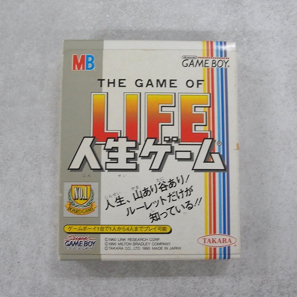 【中古ソフト】ゲームボーイ│人生ゲーム 箱付