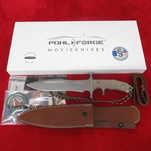 □ 未使用品 POHL FORCE ランボーナイフ MK-9 RAMBO ランボー5 ラストブラッド Heart Stopper ハートストッパー