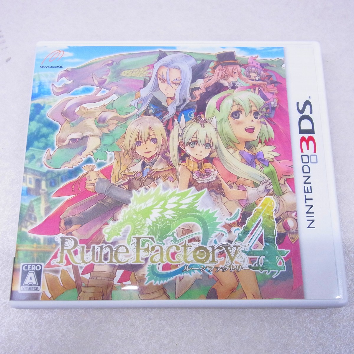 【中古ソフト】3DS｜ルーンファクトリー4 ケース付