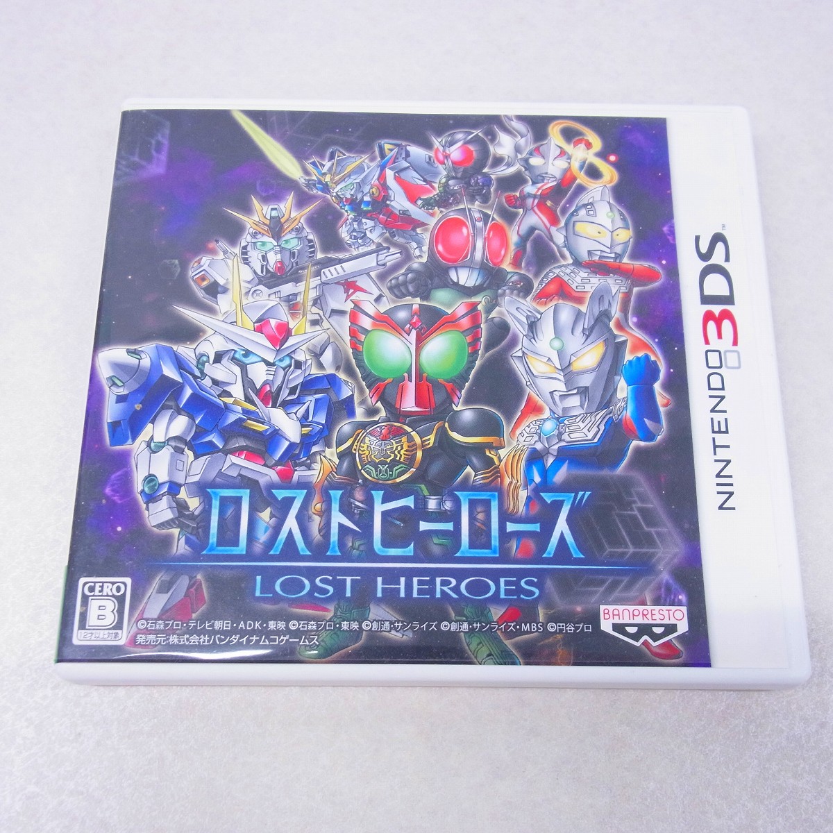 【中古ソフト】3DS｜ロストヒーローズ ケース付