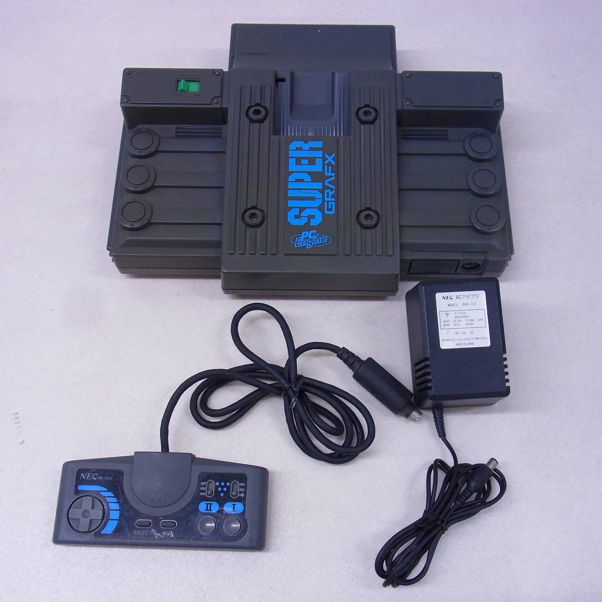 【中古ハード】 PCエンジン スーパーグラフィックス 本体 一式