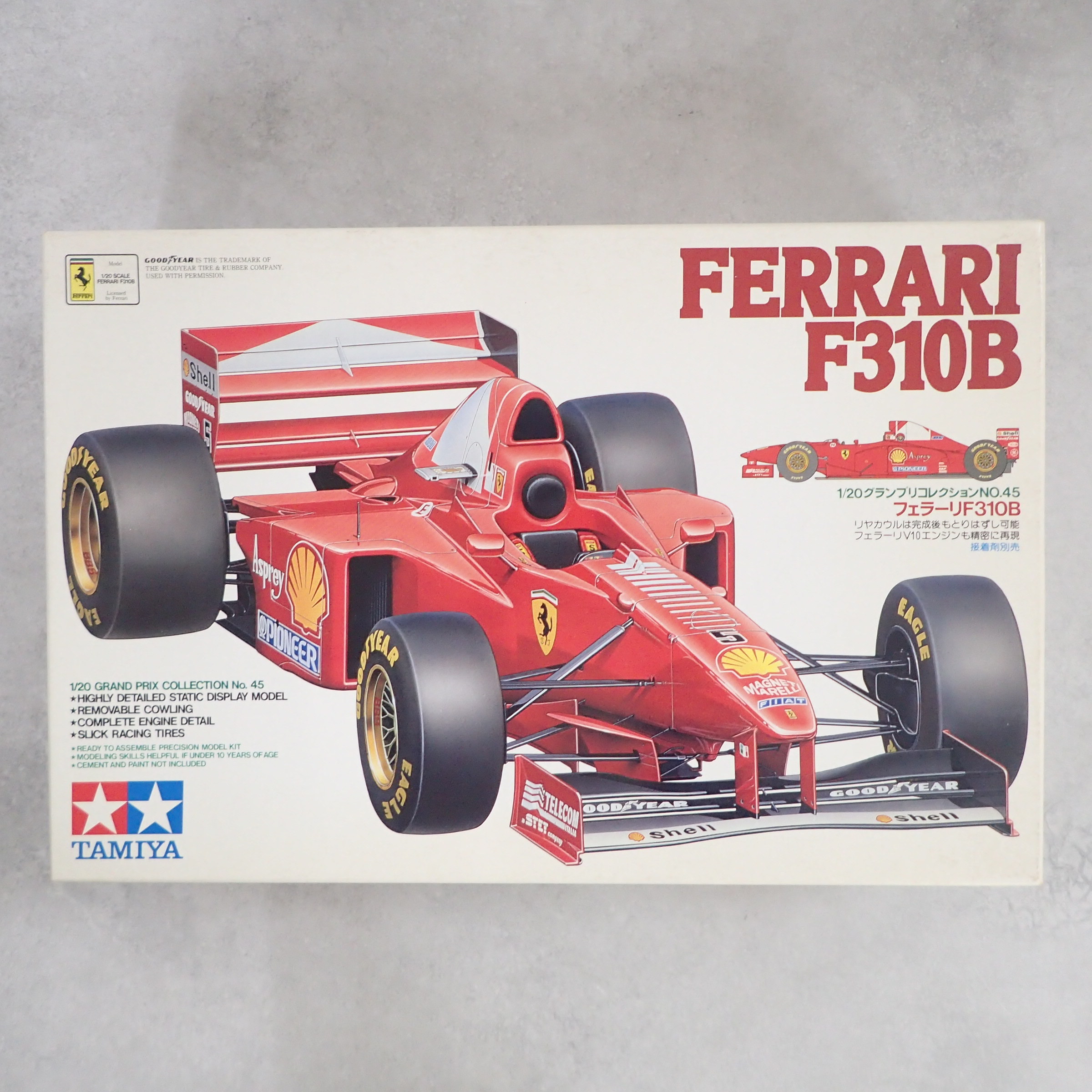 タミヤ 1/20 フェラーリ F310B 20045 + 別売エッチングパーツ・Marlboroデカール付き
