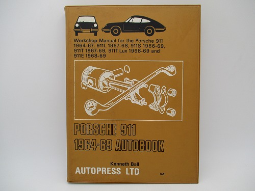 【旧車マニュアル】ポルシェ Porsche 911, 1964-69 autobook（洋書）