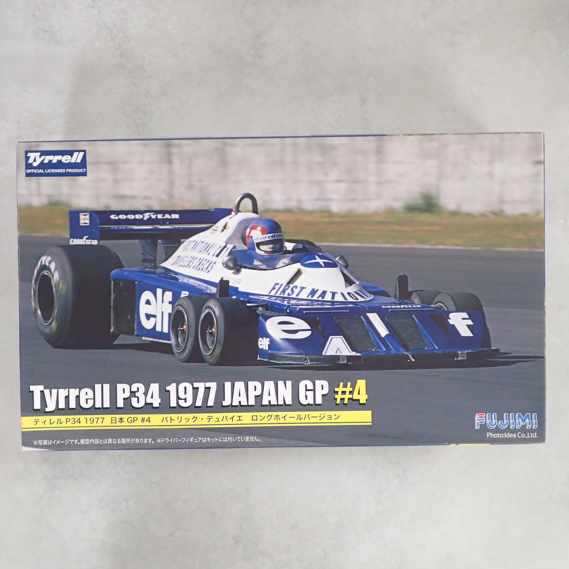 フジミ 1/20 ティレルP34 1977 日本GP #4 パトリック・デュパイエ ロングホイールバージョン