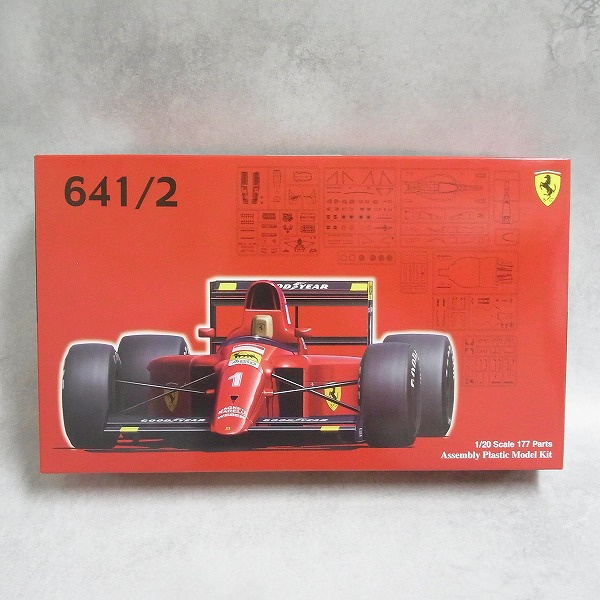 フジミ 1/20 フェラーリ 641/2 メキシコ/フランス グランプリ選択式 + 別売エッチングパーツ・Marlboroデカール付き
