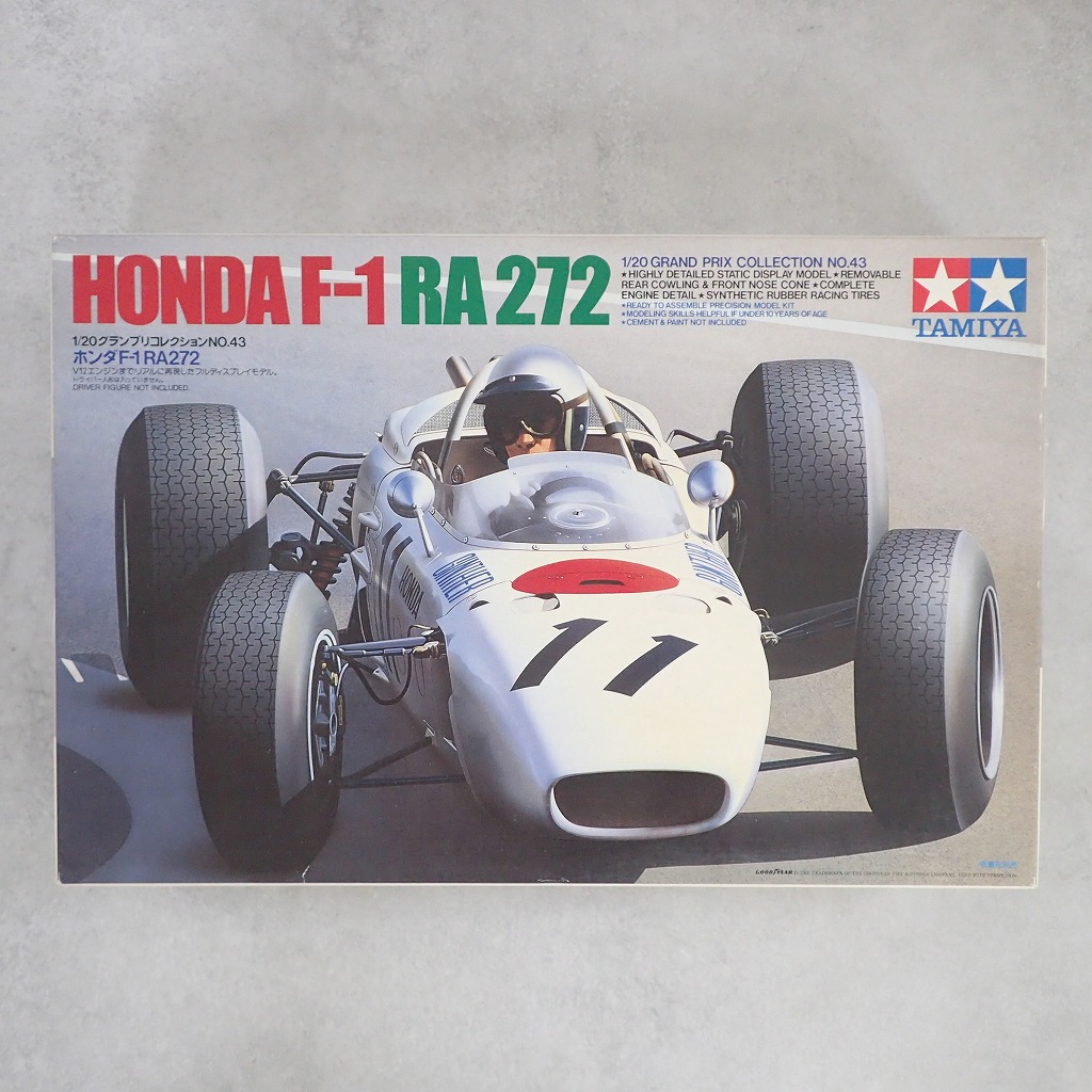 タミヤ 1/20 ホンダF-1 RA272 20043 + 別売エッチングパーツ付き