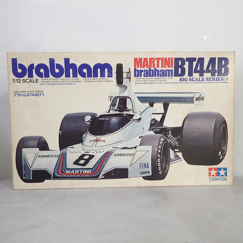 タミヤ 1/12 ブラバムBT-44B F-1  BS1218  小鹿 + 別売デカール付き