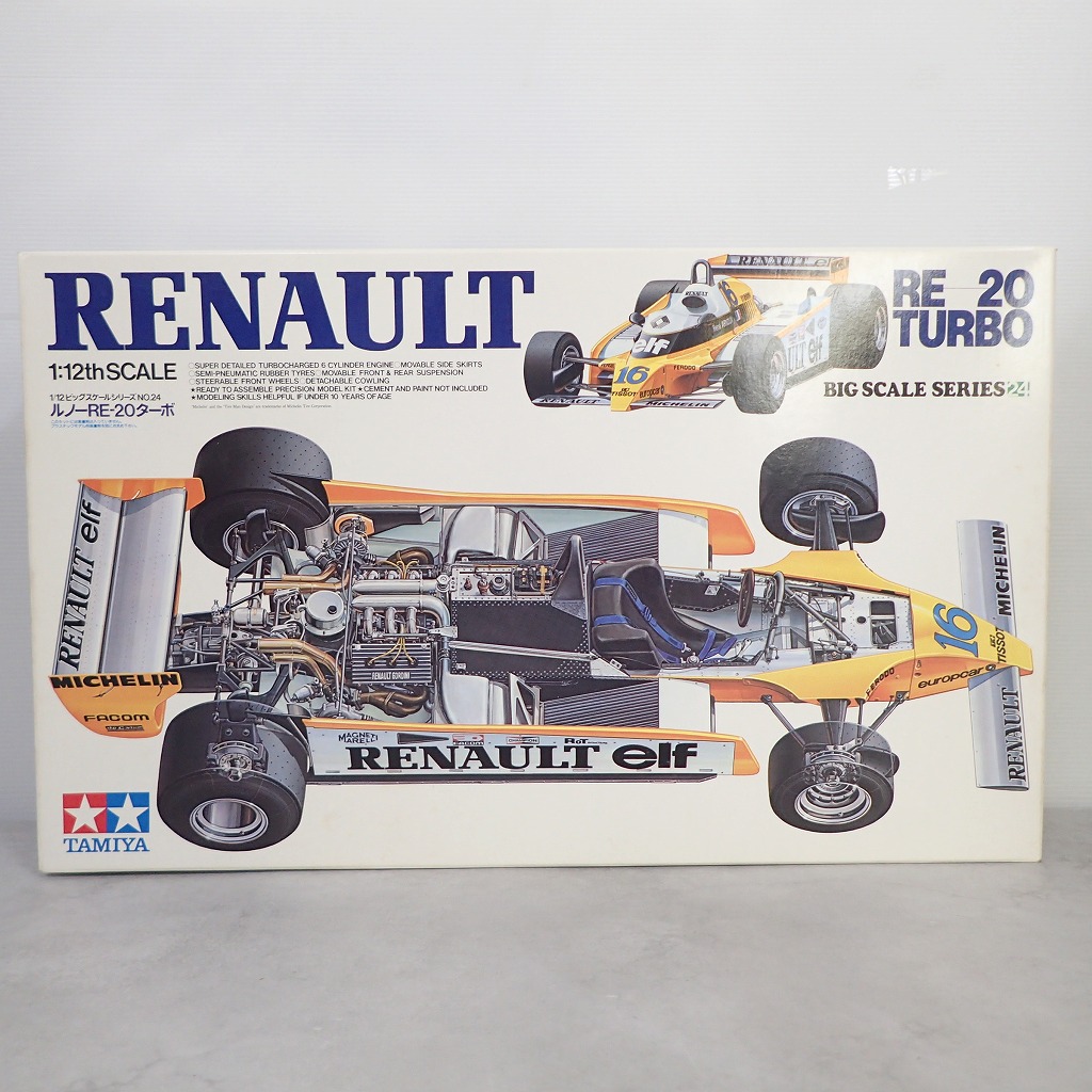 タミヤ 1/12 ルノー RE-20ターボ 12026