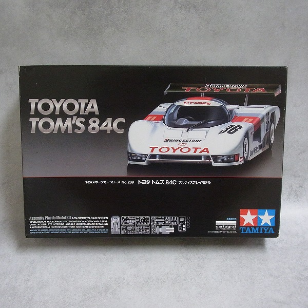タミヤ 1/24 トヨタトムス84C 24289 + 別売エッチングパーツ付き