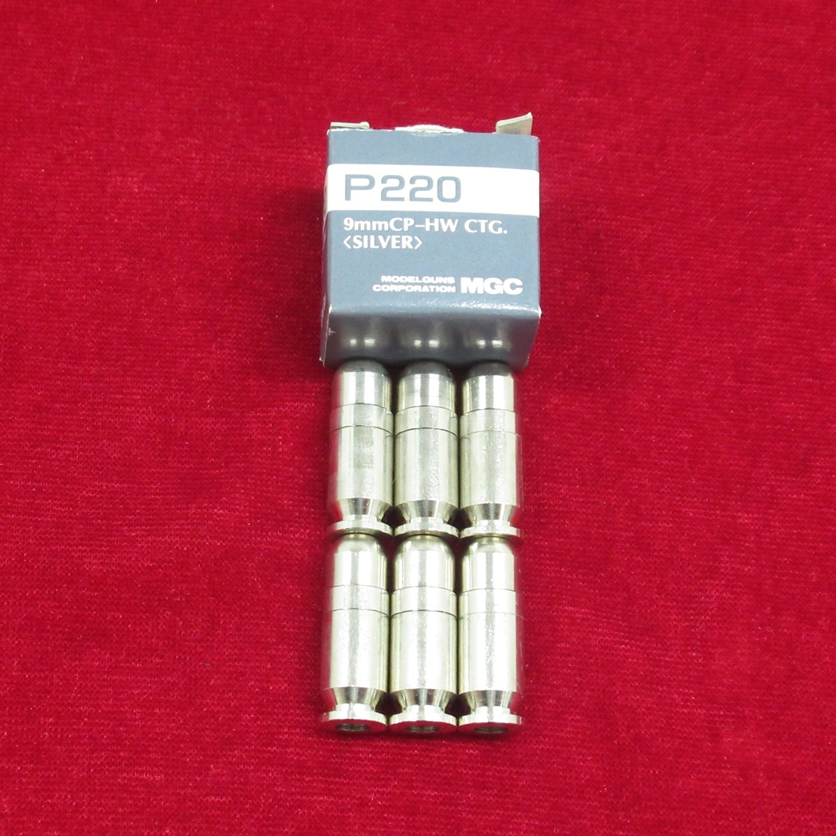 MGC カートリッジ P220 9mm CP-HW CTG. シルバー