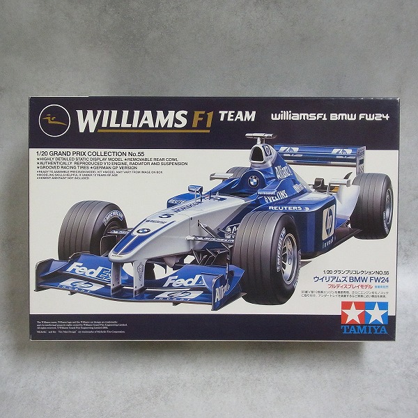 タミヤ 1/20 ウイリアムズ BMW FW24 20055 + 別売エッチングパーツ付き