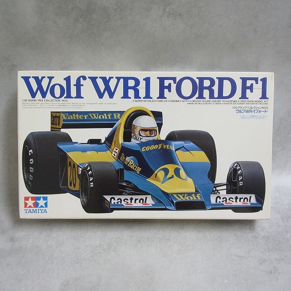 タミヤ 1/20 ウルフ WR-1 フォード 20006 +別売エッチングパーツ付き