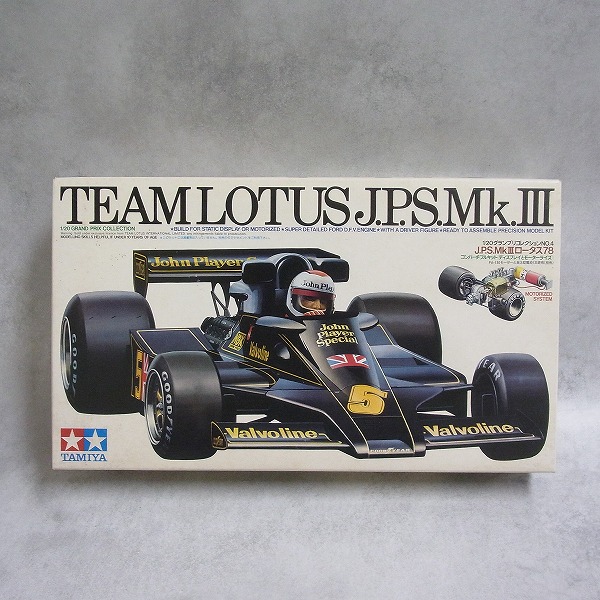 タミヤ 1/20 J.P.S. ロータス78 20004 + 別売エッチングパーツ・デカール付き