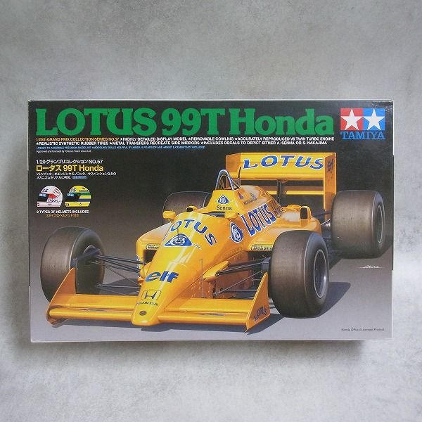 タミヤ 1/20 ロータス 99T Honda 20057 + 別売CAMELデカール付き