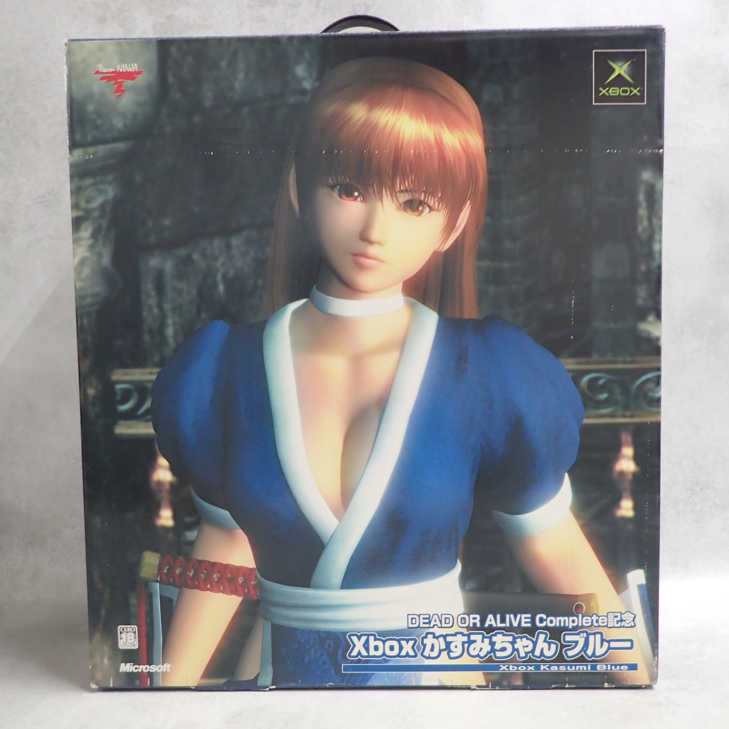 【中古ハード】 XBOX│DEAD OR ALIVE Complete記念 かすみちゃんブルー 修理品
