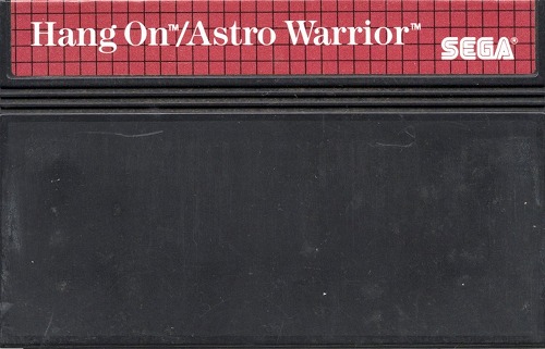 【中古ソフト】マスターシステム｜Hang On / Astro Warrior ソフトのみ