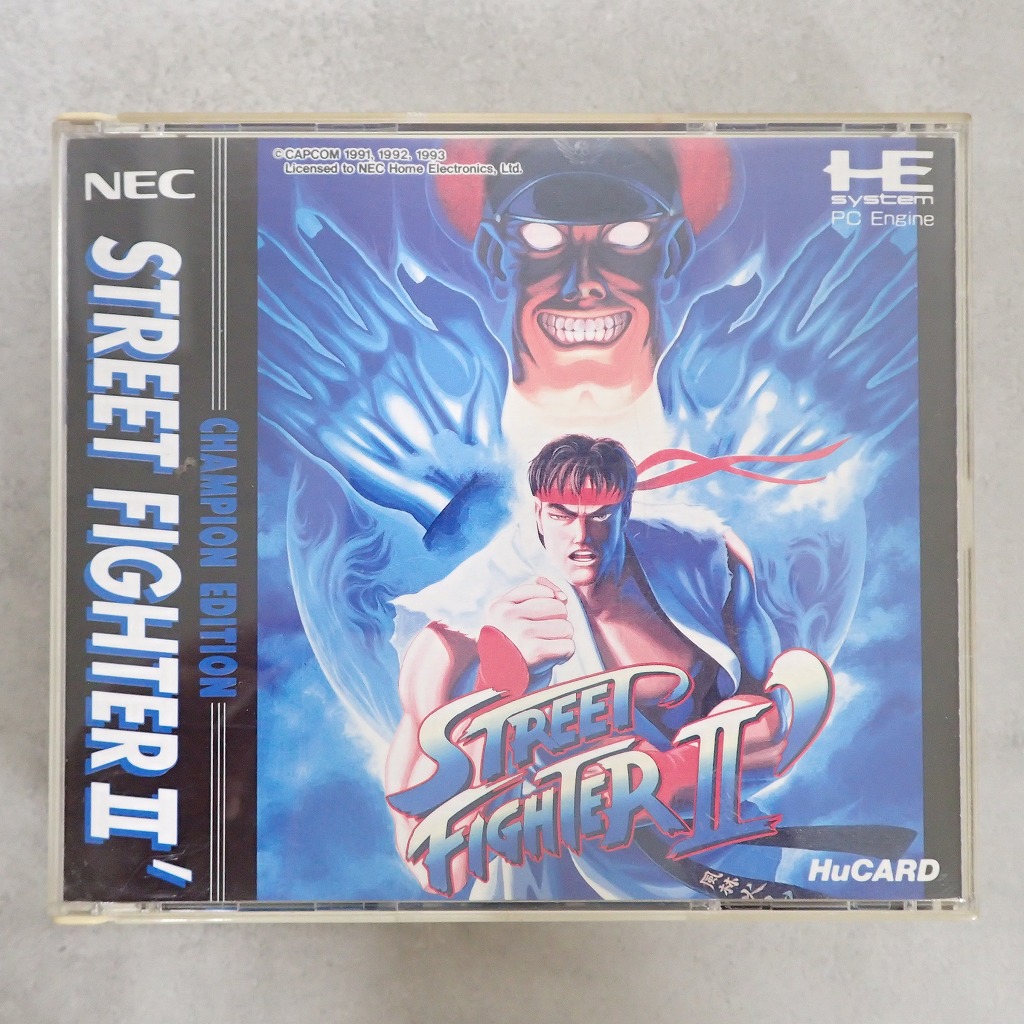 【中古ソフト】PCエンジン Huカード│ストリートファイターII ダッシュ