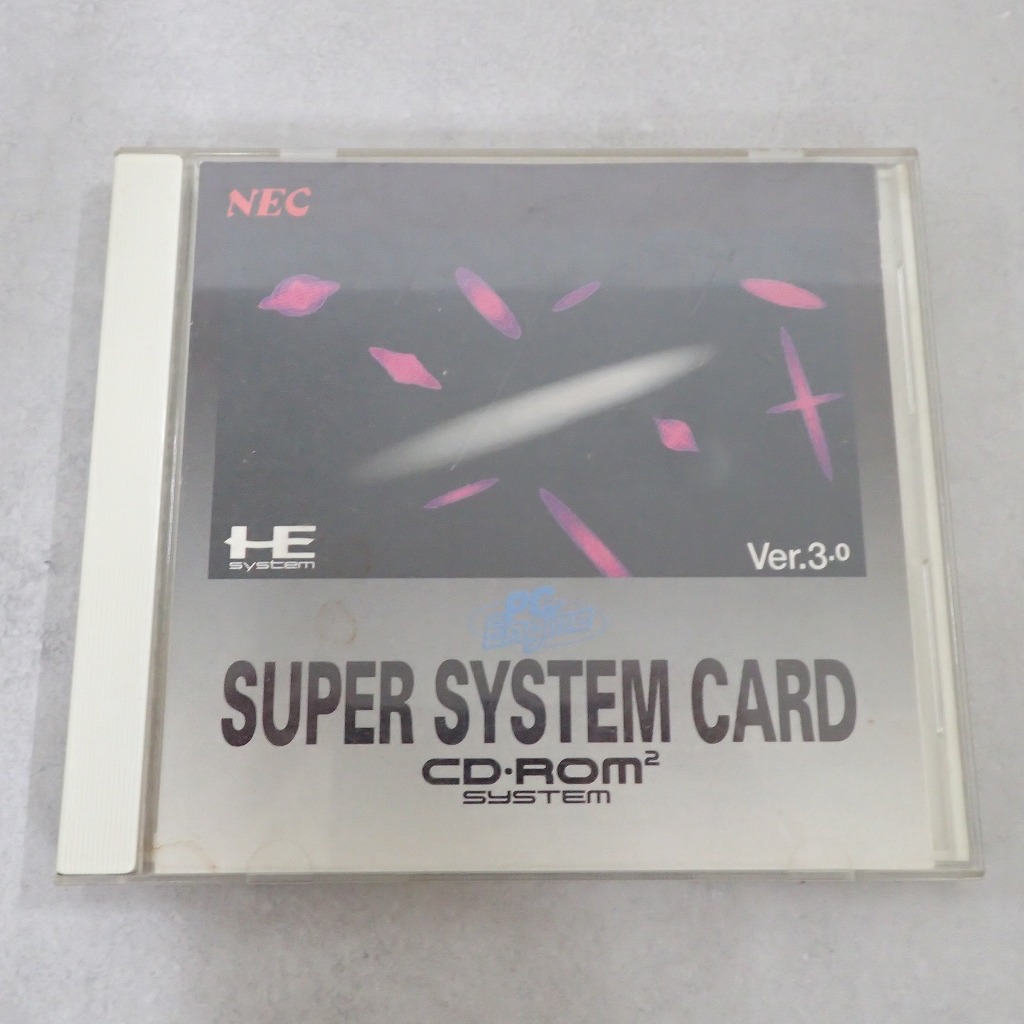 【中古ソフト】PCエンジン Huカード｜スーパーシステムカードVer3.0