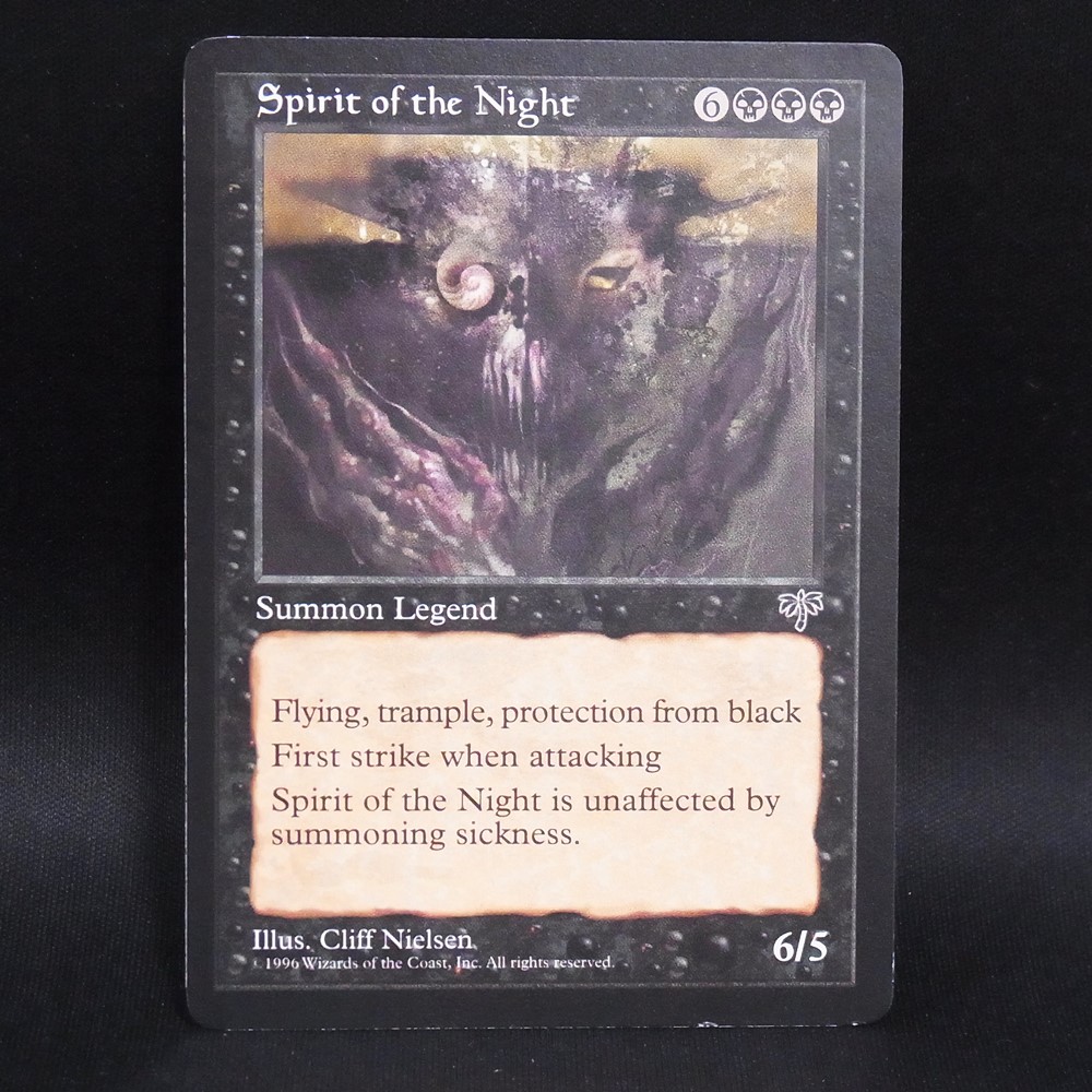 ◆【中古MTG】マジックザギャザリング│夜のスピリット/Spirit of the Night【EN/MIR】