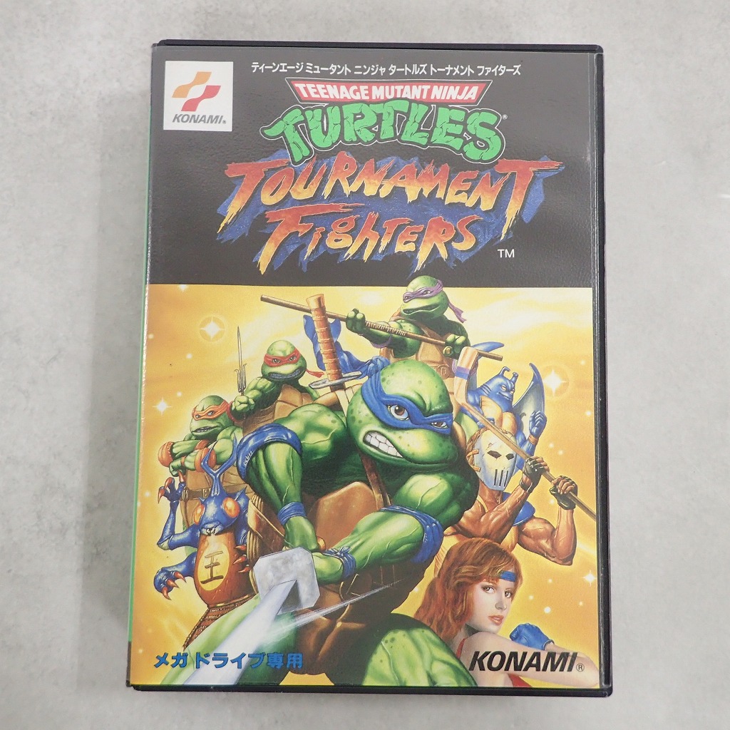 【中古ソフト】メガドライブ│ティーンエージ ミュータントニンジャ タートルズ トーナメント ファイターズ