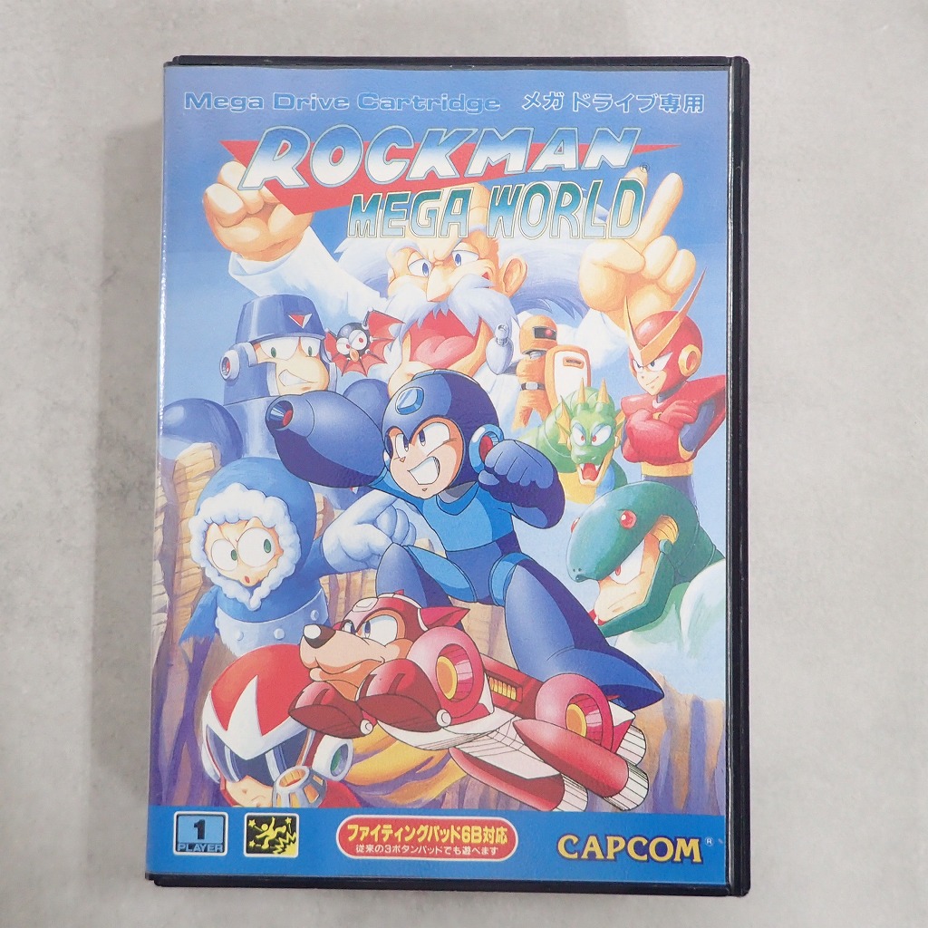 【中古ソフト】メガドライブ│ロックマンメガワールド