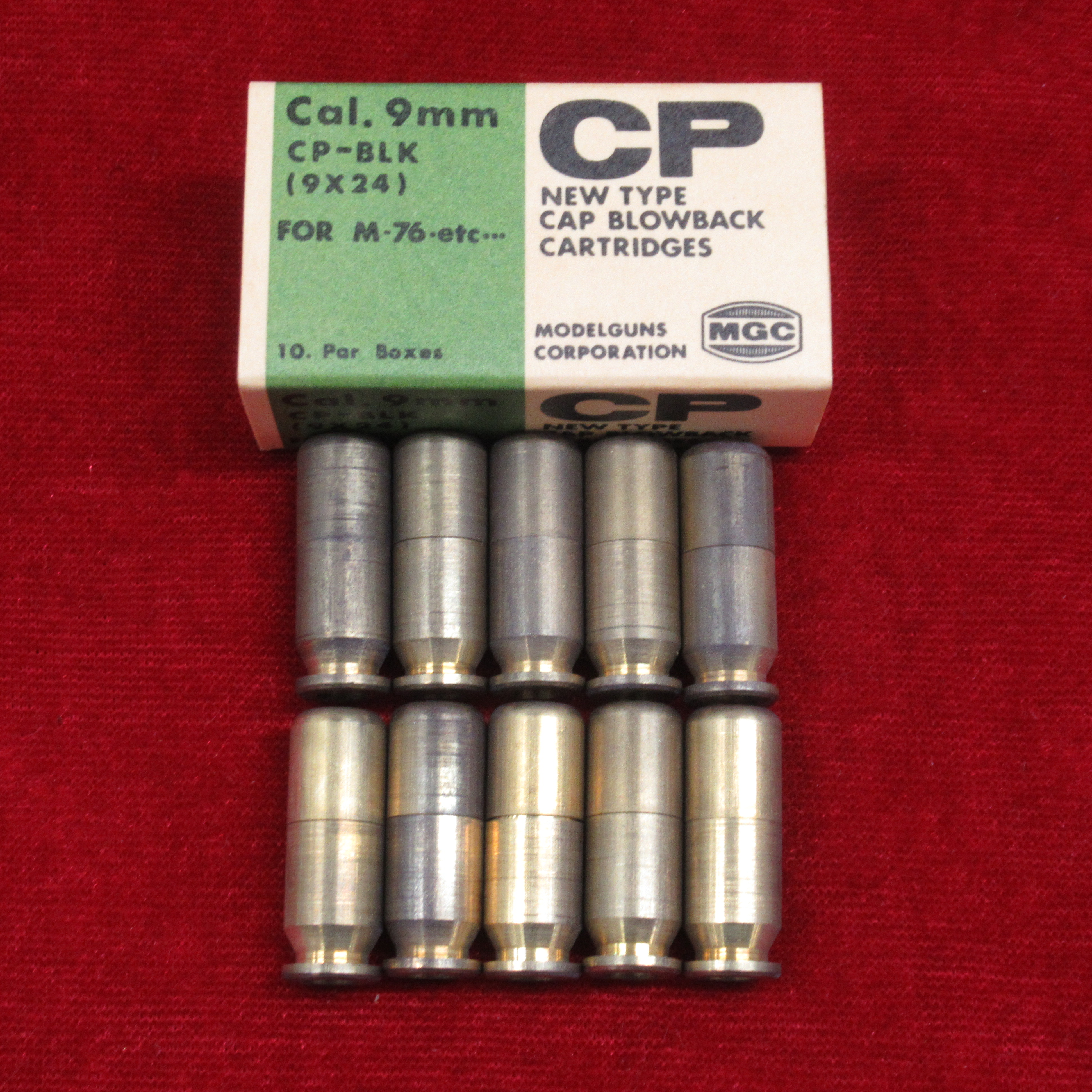 MGC 9mm CP-BLK M76 カートリッジ