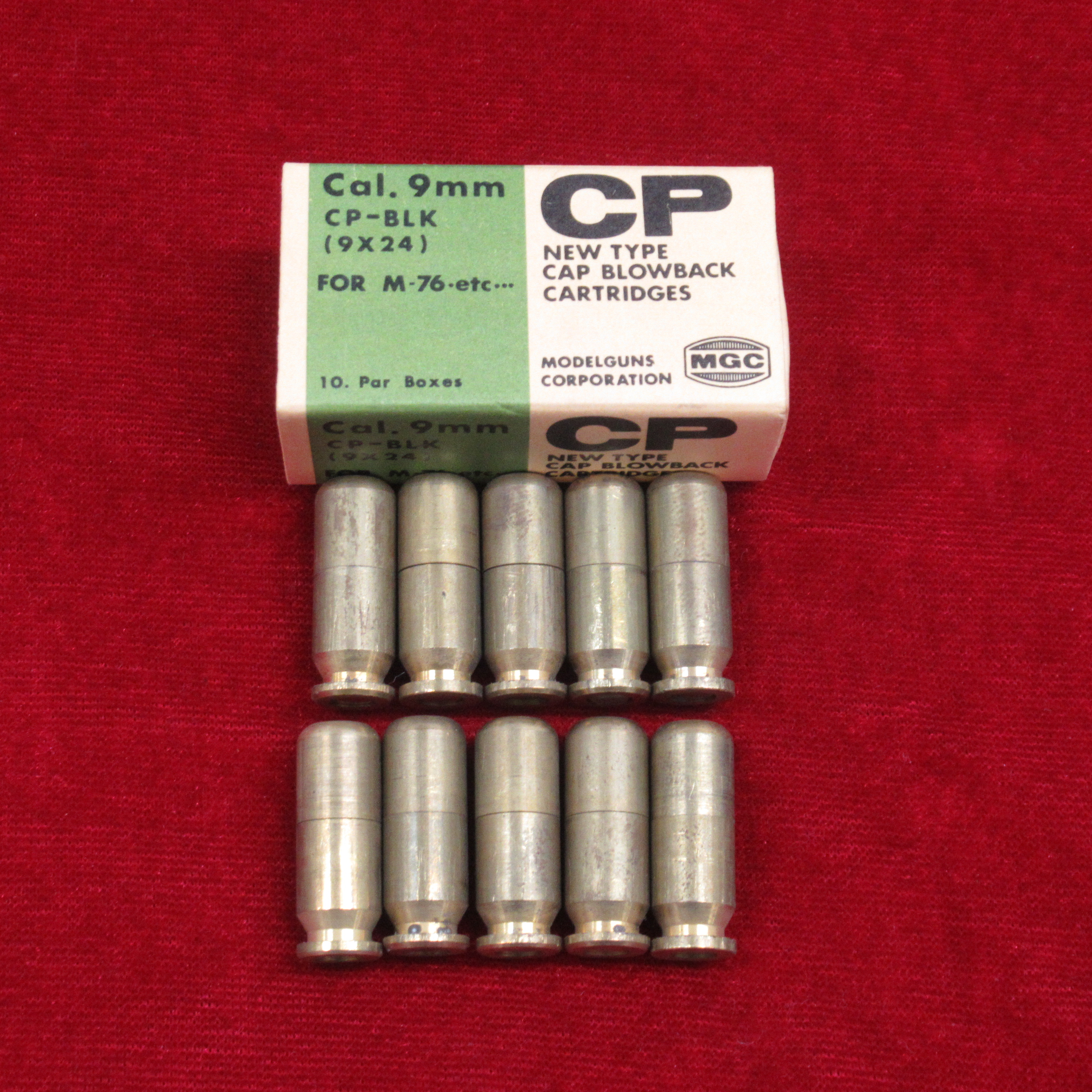 MGC 9mm CP-BLK M76 カートリッジ