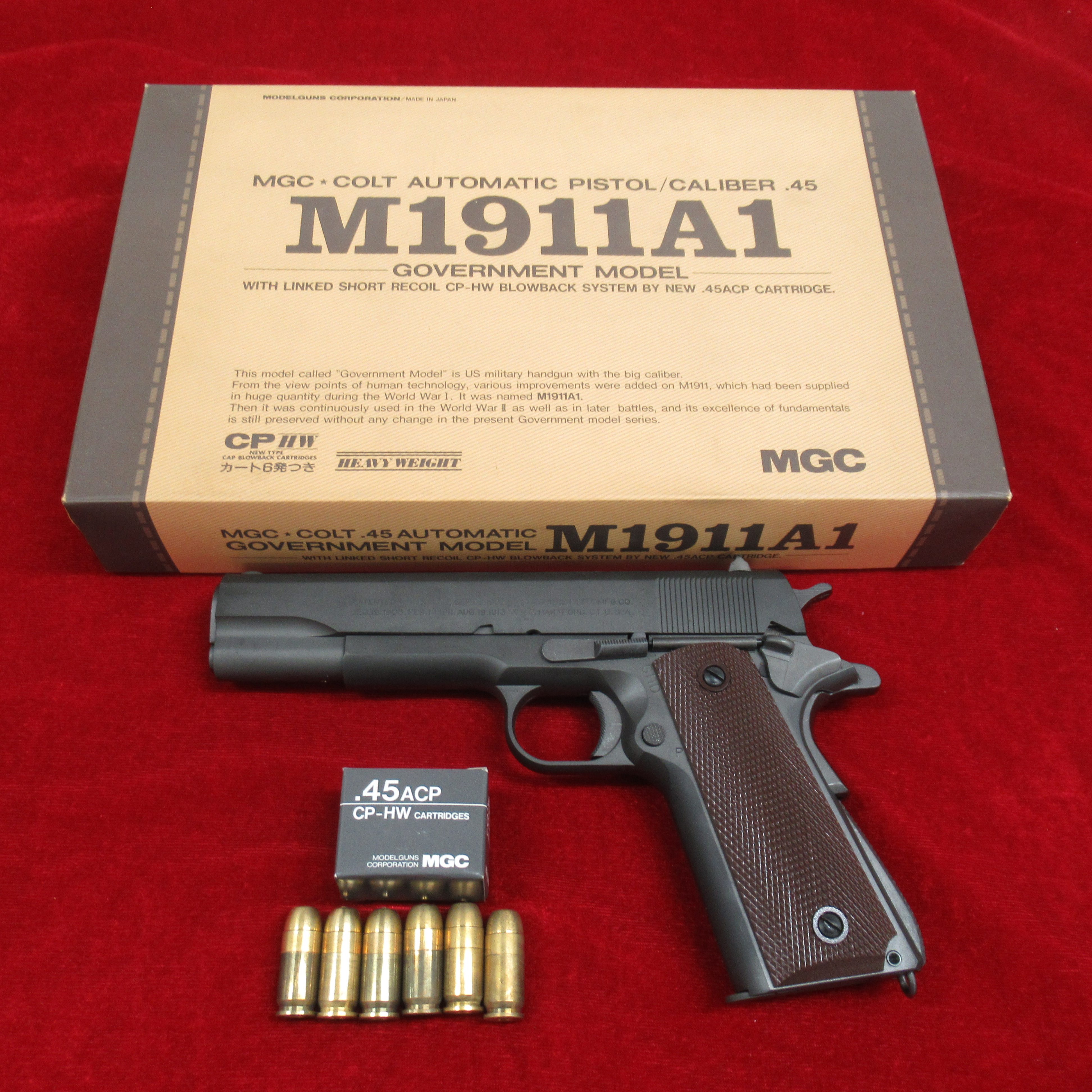 MGC コルト M1911A1 HW モデルガン