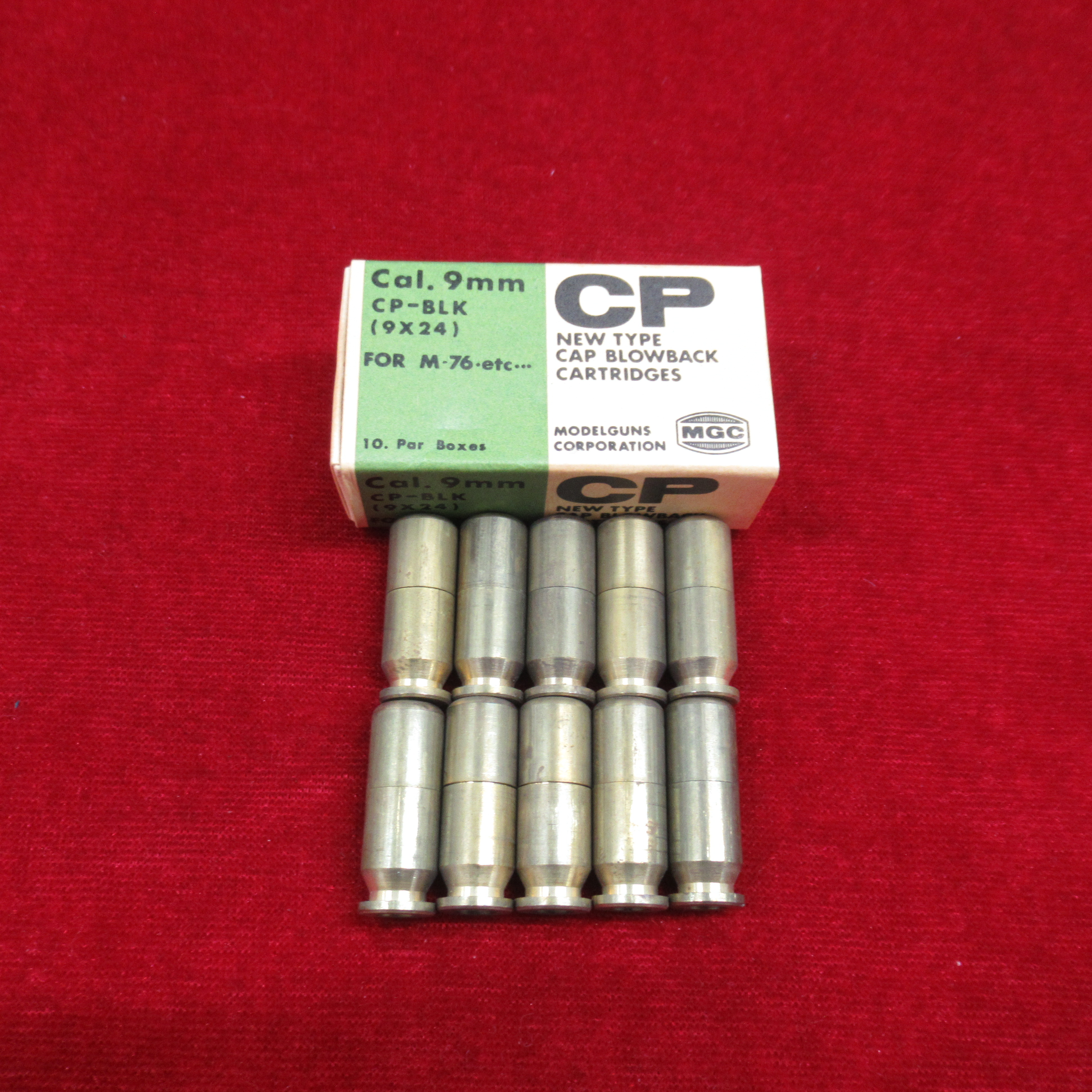 MGC 9mm CP-BLK M76 カートリッジ