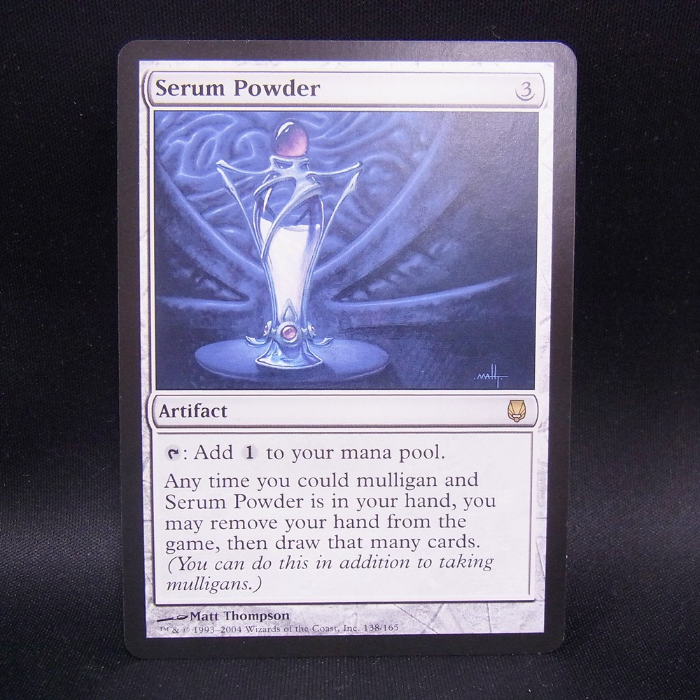 ◆【中古MTG】マジックザギャザリング│血清の粉末/Serum Powder【EN/DST】