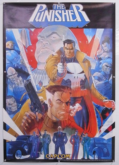【店頭取扱品】【中古ポスター】CAPCOM パニッシャー