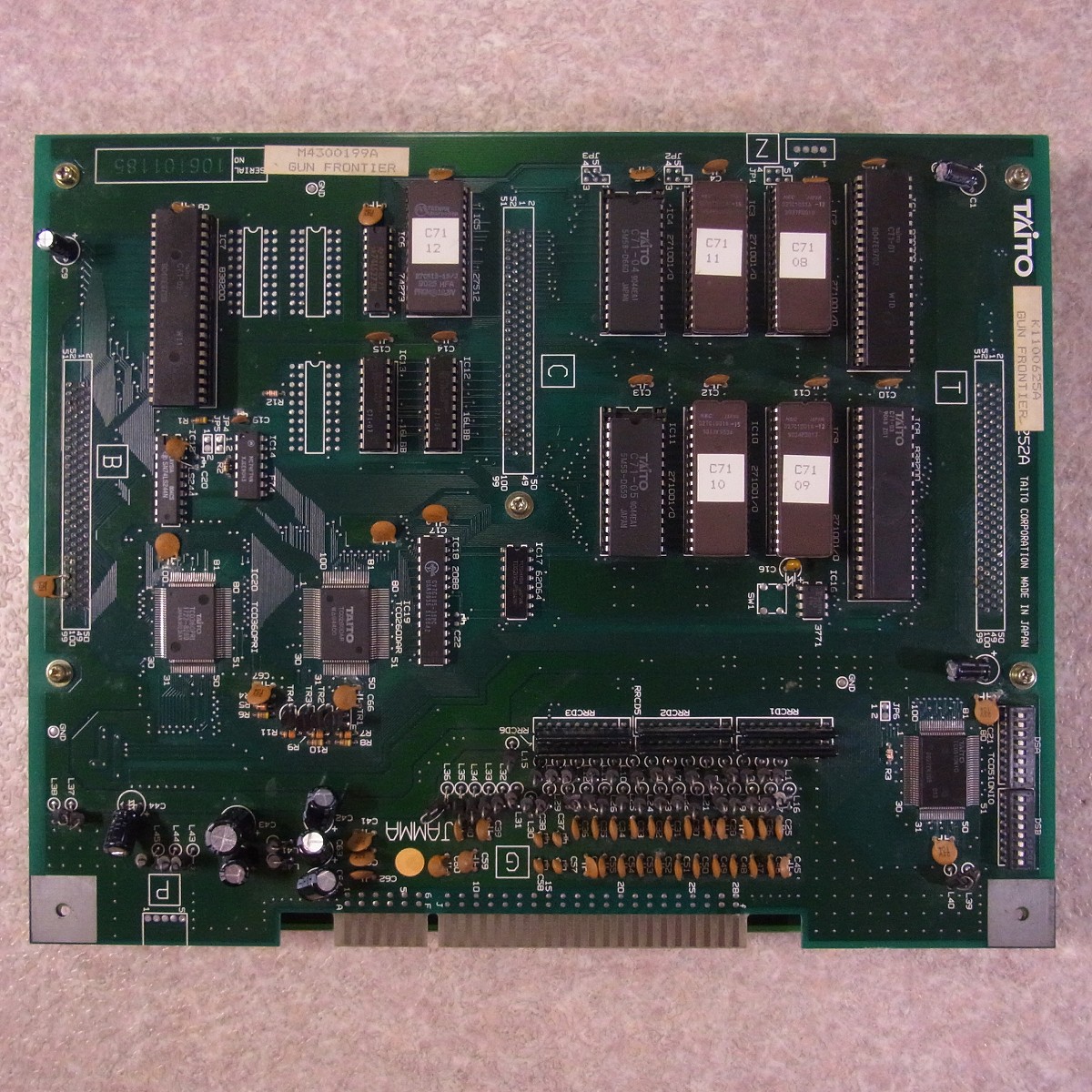 BEEP ゲームグッズ通販 / 【中古アーケード基板】タイトー/TAITO ガン