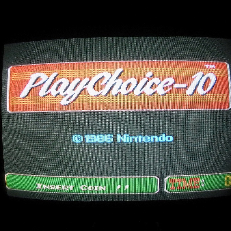 【中古アーケード基板】任天堂/Nintendo プレイチョイス10 PLAY CHIOCE 10 ゲームソフト3本付 JAMMA変換ハーネス付