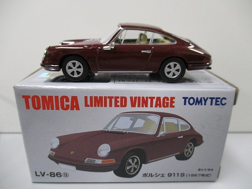 トミカ リミテッド ヴィンテージ ポルシェ 911S LV-86g