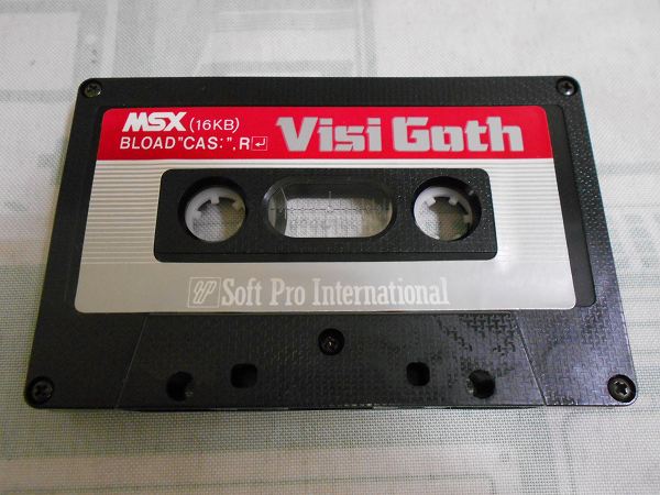 MSX 用 Visi Goth ビジゴス 箱付き BEEP ゲームグッズ通販 / 【店頭併売品】MSX 「Visi Goth