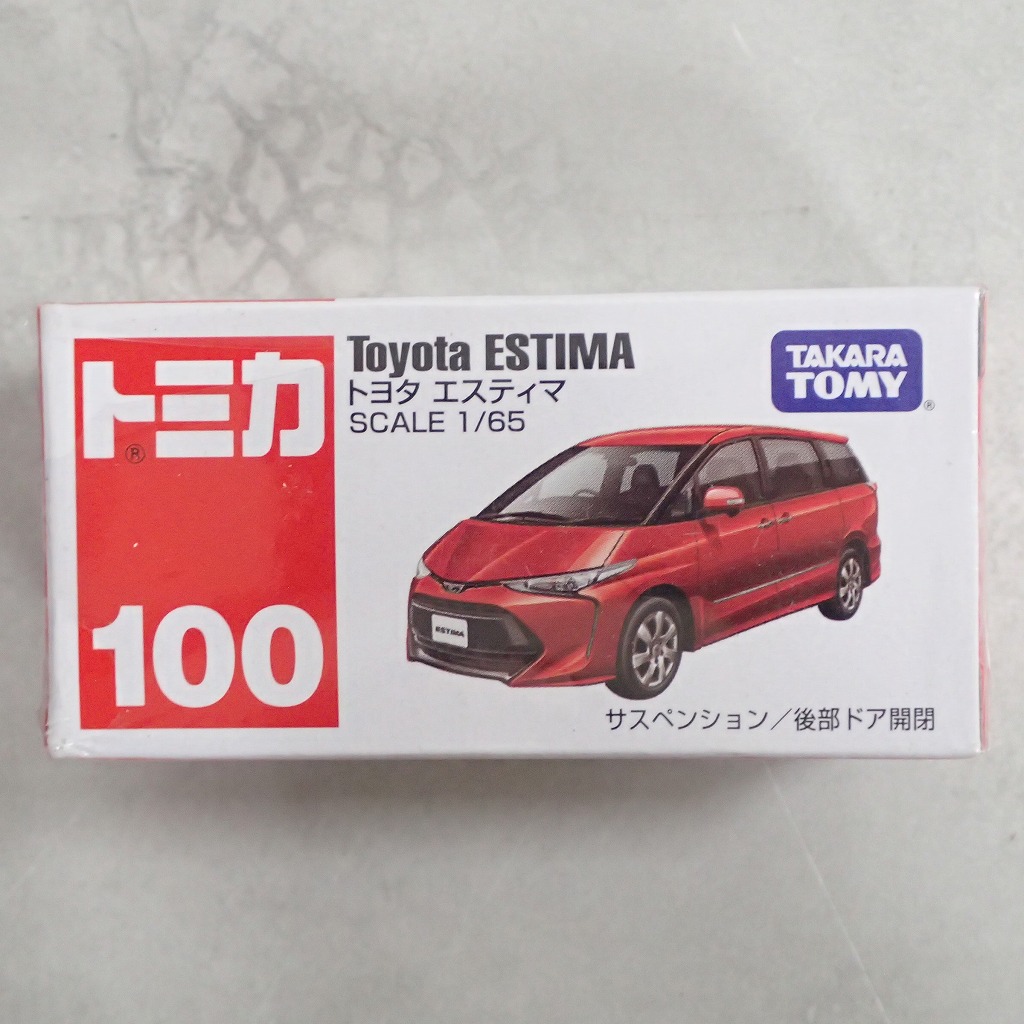 トミカ 100 トヨタ エスティマ【未開封】