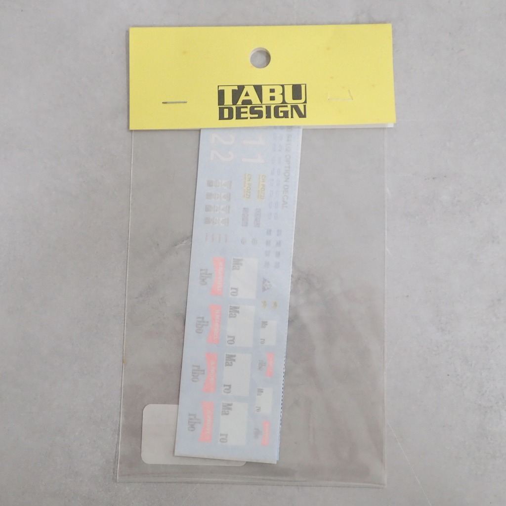 TABU DESIGN 1/20 フェラーリ 641/2 20045 Marlboroデカール フジミ対応 【未開封】