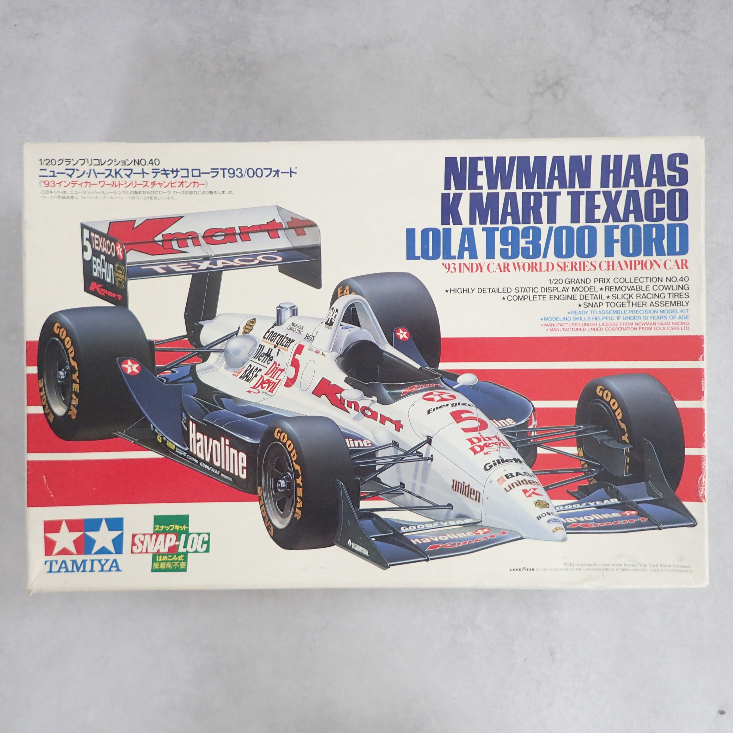 タミヤ 1/20 ニューマン・ハースKマート テキサコ ローラT93/00 フォード 20040
