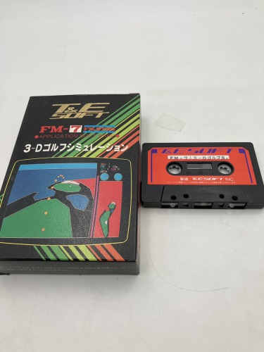 【店頭取扱品】【中古PCソフト】3-Dゴルフシミレーション/FM-7シリーズ/カセット